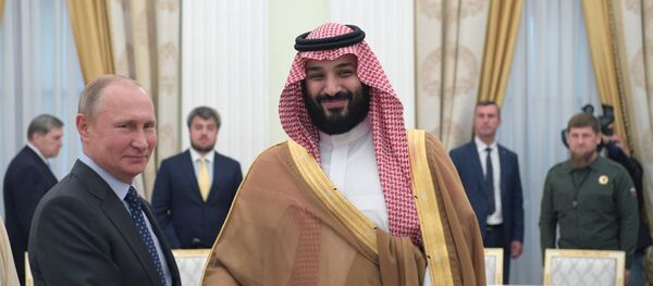 Президент РФ В. Путин встретился с наследным принцем Саудовской Аравии М. ибн Салманом Аль Саудом - Sputnik Тоҷикистон