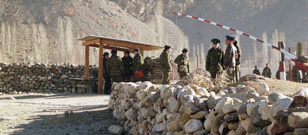 КПП на границе Таджикистана - Sputnik Тоҷикистон