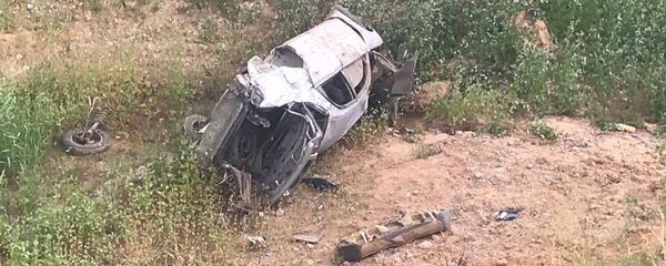 Авария в Туркестанской области - Sputnik Тоҷикистон