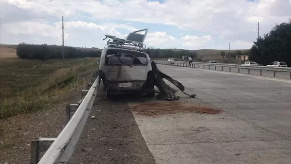 Авария в Туркестанской области  - Sputnik Тоҷикистон