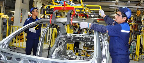 Как делают автомобили GM Uzbekistan Как делают автомобили GM Uzbekistan - Sputnik Тоҷикистон