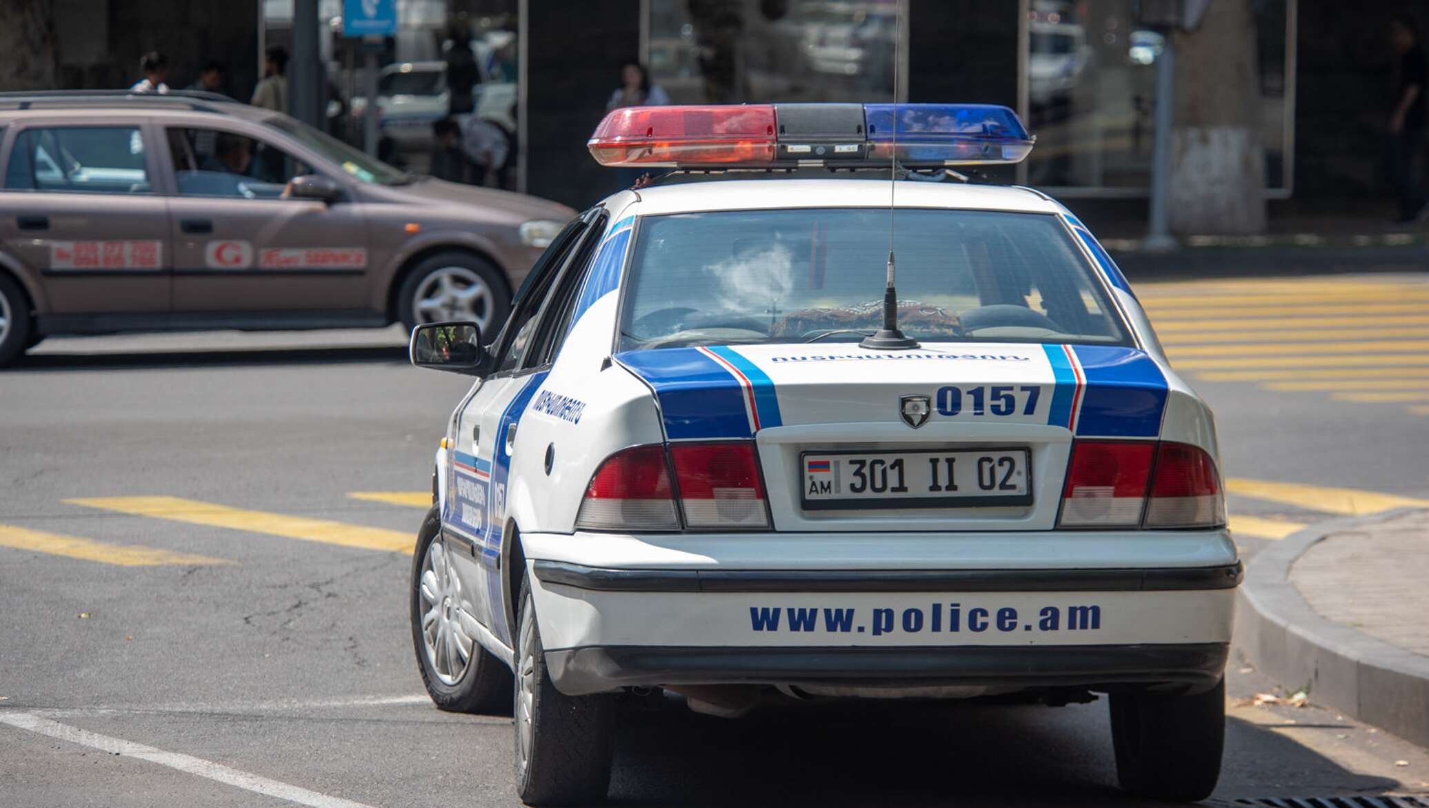 Номера полицейских Армении