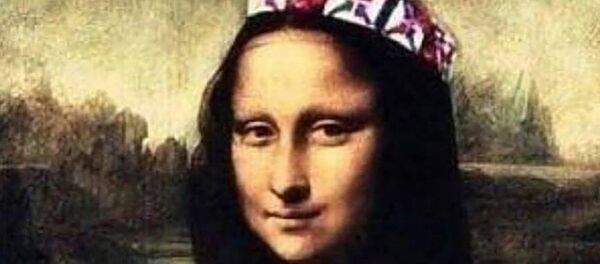 Портрет Моны Лизы в Таджикском стиле Портрет Моны Лизы в Таджикском стиле - Sputnik Таджикистан