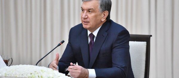Президент Узбекистана Шавкат Мирзиёев Президент Узбекистана Шавкат Мирзиёев - Sputnik Таджикистан