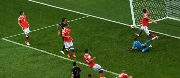 Футбол. ЧМ-2018. Матч Россия - Хорватия - Sputnik Таджикистан