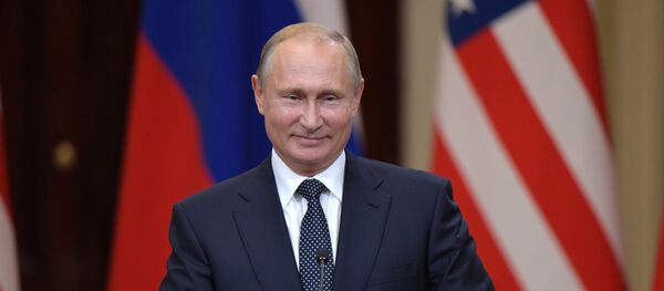 Встреча президента РФ Владимира Путина и президента США Дональда Трампа в Хельсинки - Sputnik Таджикистан
