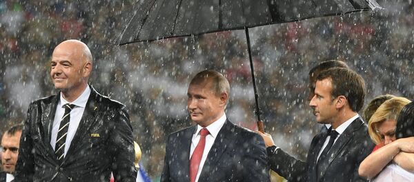 Награждение победителей ЧМ-2018 по футболу Награждение победителей ЧМ-2018 по футболу - Sputnik Таджикистан