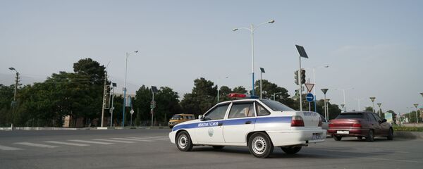 Машина милиции в Таджикистане, архивное фото - Sputnik Тоҷикистон