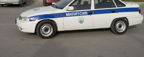 Машина милиции в Таджикистане, архивное фото - Sputnik Тоҷикистон
