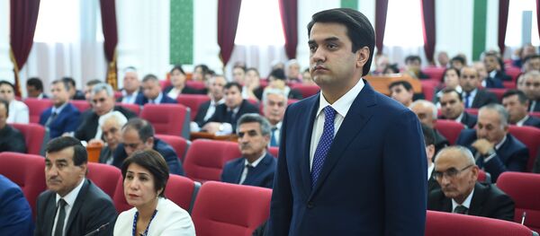 Мэр города Душанбе Рустам Эмомали, архивное фото Мэр города Душанбе Рустам Эмомали, архивное фото - Sputnik Тоҷикистон