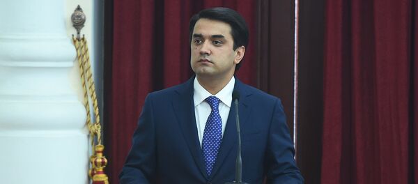 Мэр города Душанбе Рустам Эмомали - Sputnik Тоҷикистон