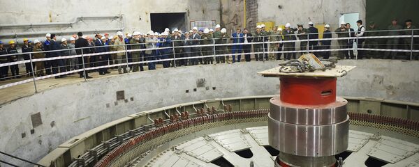 На стройплощадке Рогунской ГЭС  - Sputnik Тоҷикистон