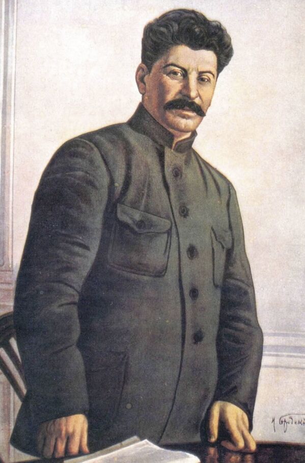 Одиночный портрет Иосифа Сталина - Sputnik Таджикистан