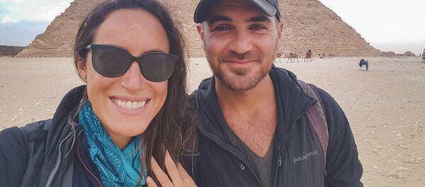 Погибшие американские туристы Lauren и Jay - Sputnik Тоҷикистон