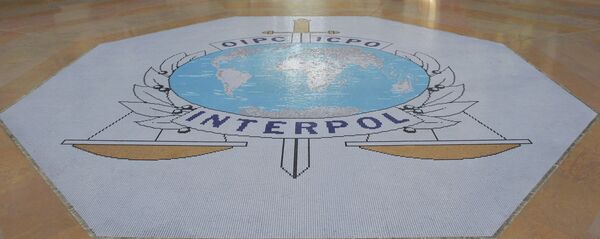 Символика организации интерпол, архивное фото - Sputnik Таджикистан
