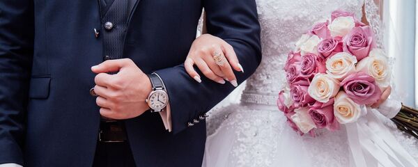 Свадебная пара, архивное фото - Sputnik Таджикистан