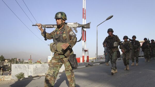 Афганские военные, архивное фото - Sputnik Тоҷикистон