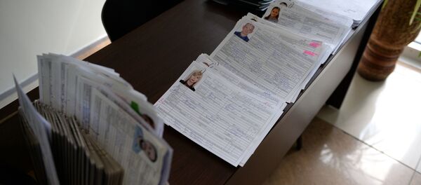 Картотека в отделе по гражданству и иммиграции, архивное фото - Sputnik Таджикистан