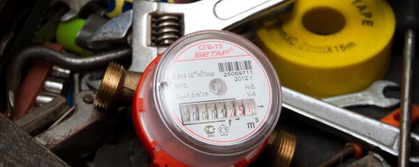 Прибор индивидуального учета водопотребления в квартире жилого дома Прибор индивидуального учета водопотребления в квартире жилого дома - Sputnik Таджикистан