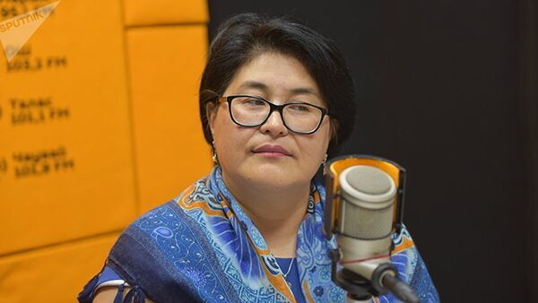 Специалист гражданского альянса по улучшению питания и продовольственной безопасности Кыргызстана Гульмира Кожобергенова - Sputnik Таджикистан
