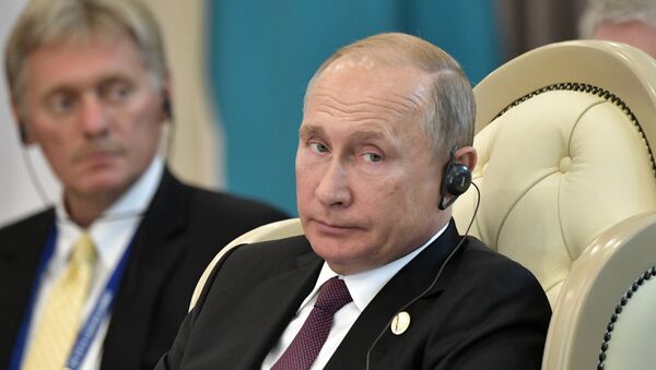 Президент РФ В. Путин принял участие в V Каспийском саммите в Актау - Sputnik Таджикистан