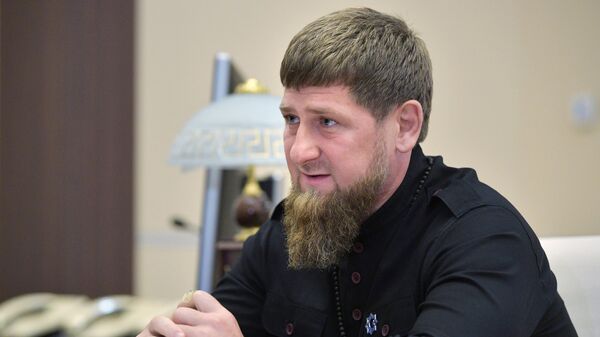 Глава Чеченской Республики Рамзан Кадыров, архивное фото - Sputnik Тоҷикистон