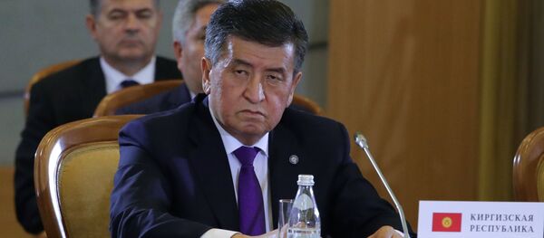 Президент Кыргызстана Сооронбай Жээнбеков, архивное фото - Sputnik Таджикистан
