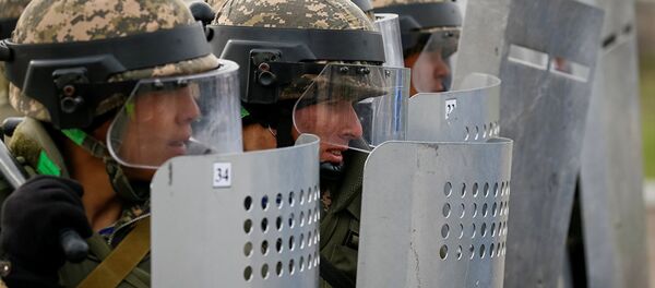 Военнослужащие на учениях - Sputnik Таджикистан