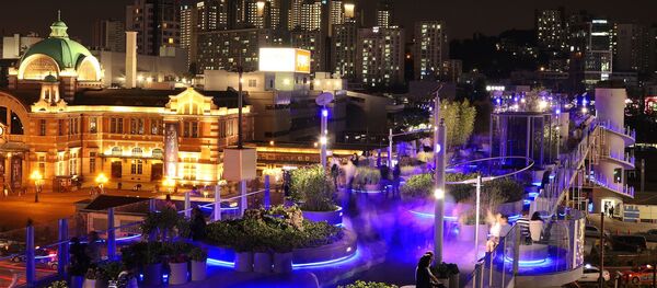 Линейный парк Seoullo 7017 в Сеуле, Южная Корея - Sputnik Тоҷикистон