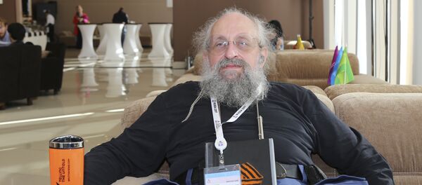 Публицист, журналист, телеведущий, политический консультант, многократный победитель интеллектуальных телеигр Анатолий Вассерман Публицист, журналист, телеведущий, политический консультант, многократный победитель интеллектуальных телеигр Анатолий Вассерман - Sputnik Таджикистан