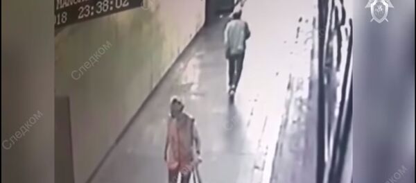 Подозреваемый в убийстве полицейского в метро - видео Подозреваемый в убийстве полицейского в метро - видео - Sputnik Таджикистан