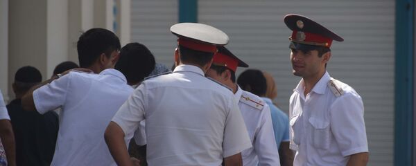 Милиционеры в Душанбе, архивное фото - Sputnik Тоҷикистон