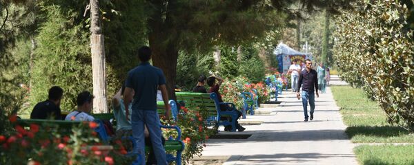 На улице в Душанбе, архивное фото - Sputnik Таджикистан