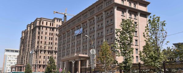 Здание МИД Таджикистана в Душанбе, архивное фото Здание МИД Таджикистана в Душанбе, архивное фото - Sputnik Тоҷикистон