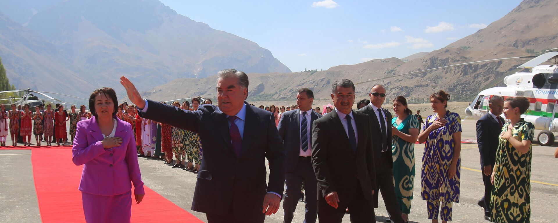 Эмомали Рахмон посетил ГБАО - Sputnik Таджикистан, 1920, 23.09.2021