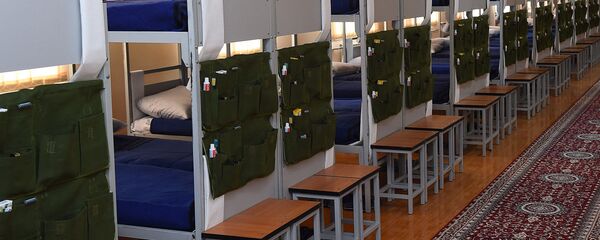 Открытие новой казармы в ГБАО - Sputnik Тоҷикистон