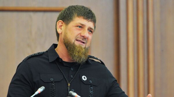 Глава Чеченской Республики Рамзан Кадыров, архивное фото - Sputnik Тоҷикистон