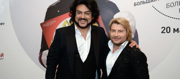 Певцы Филипп Киркоров и Николай Басков, архивное фото Певцы Филипп Киркоров и Николай Басков, архивное фото - Sputnik Таджикистан