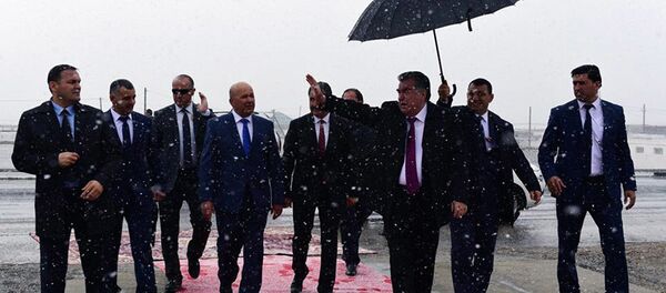 Президент Республики Таджикистан Эмомали Рахмон посетил Мургаб - Sputnik Тоҷикистон