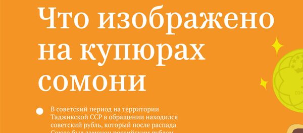 Что изображено на купюрах сомони - Sputnik Таджикистан