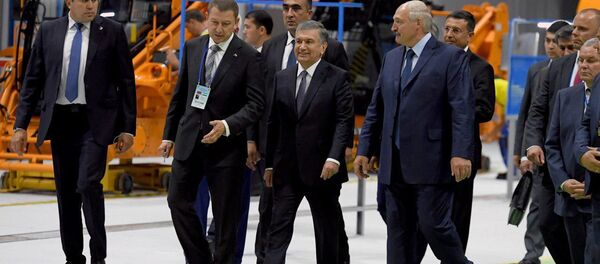 Официальное открытие совместного предприятия Амкодор-Агротехмаш Официальное открытие совместного предприятия Амкодор-Агротехмаш - Sputnik Таджикистан