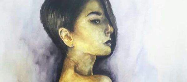 Картина художницы Марифат Давлатовой - Sputnik Таджикистан