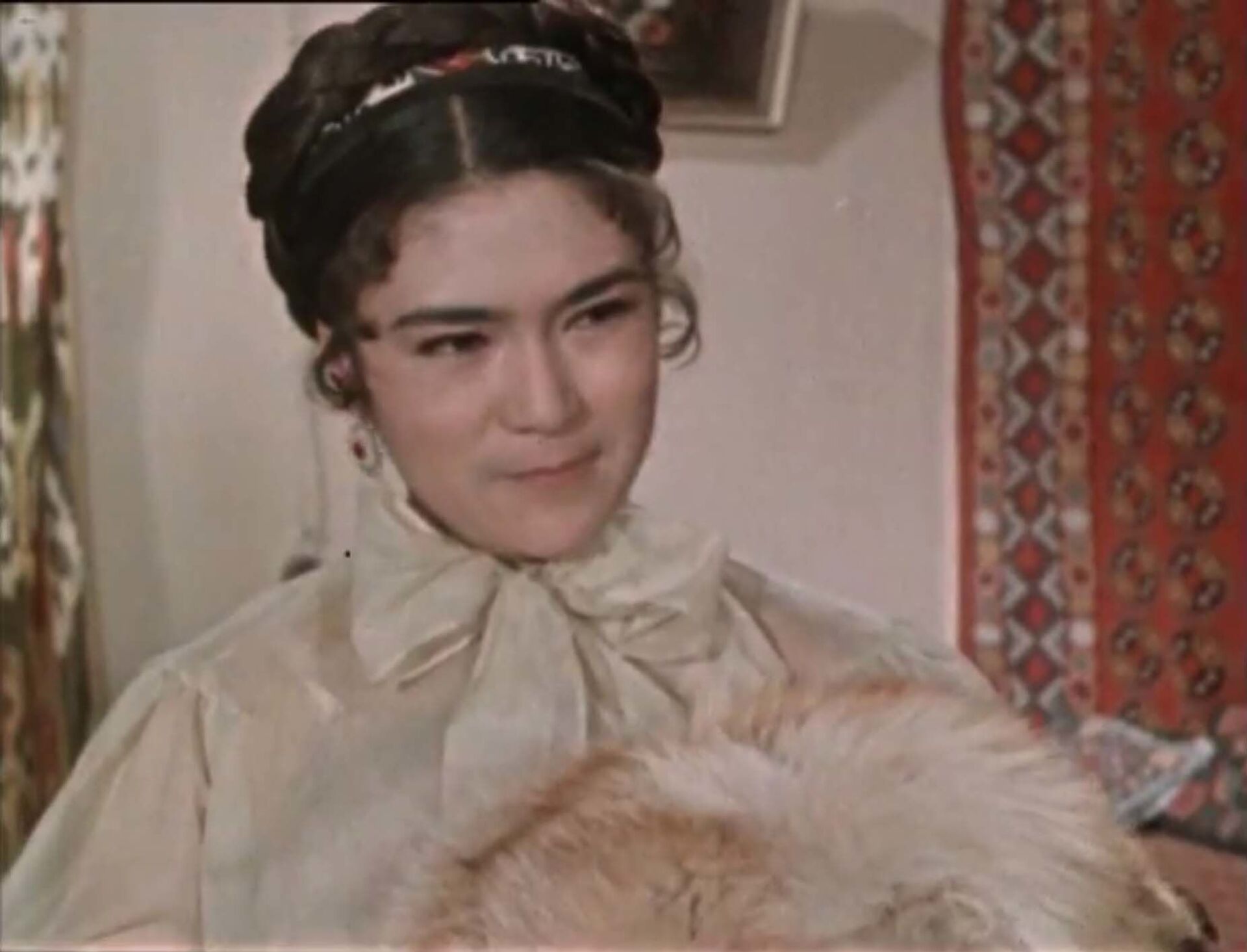 Саодат Джураева, кадр из кинофильма Я встретил девушку - Sputnik Тоҷикистон, 1920, 30.12.2025