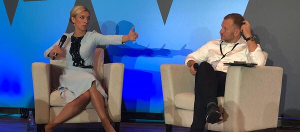 Официальныц представитель МИД России Мария Захарова на форуме Baltic Weekend - Sputnik Таджикистан