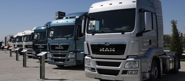 Сборка автомобилей MAN - Sputnik Таджикистан