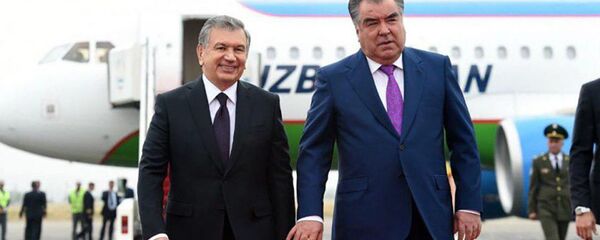 Президент Шавкат Мирзиёев прибыл в Таджикистан - Sputnik Таджикистан