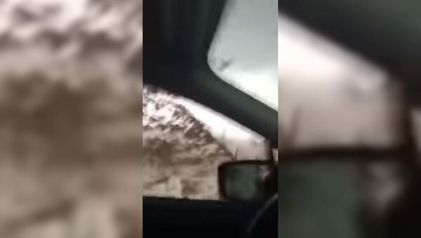 Автомобиль с женщиной попал в торнадо - Sputnik Таджикистан