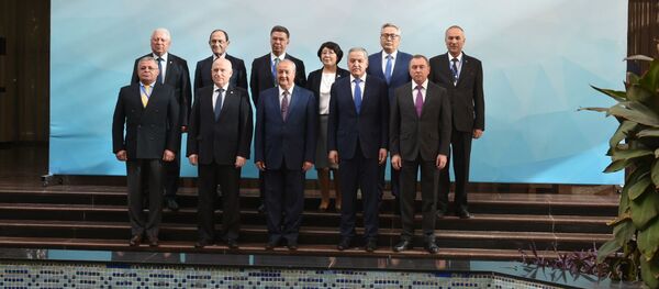 Участники заседания министров иностранных дел СНГ - Sputnik Тоҷикистон