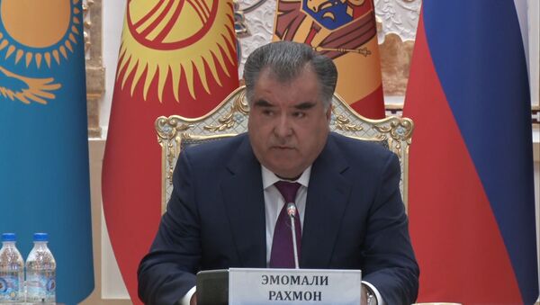 Президент Таджикистана открыл заседание глав государств СНГ в Душанбе - Sputnik Таджикистан