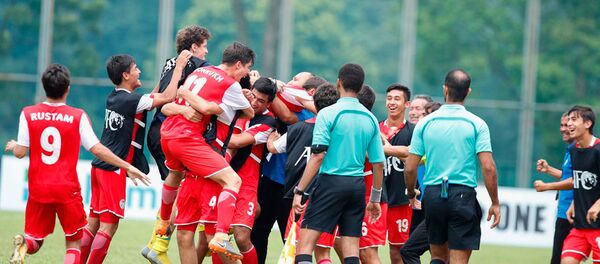 Дастаи мунтахаби футболбозони то 16-солаи Тоҷикистон Дастаи мунтахаби футболбозони то 16-солаи Тоҷикистон - Sputnik Тоҷикистон
